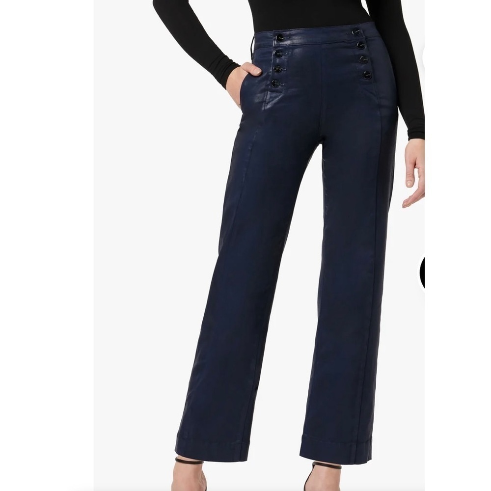 Joe’s Jeans THE SAVANNAH
HIGH RISE WIDE LEG // COATED size 28